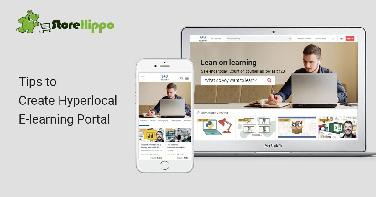 How to build your hyperlocal e-learning portal | StoreHippo