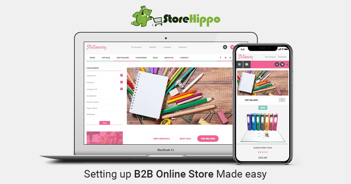 How To Set Up A B2B Online Store For Wholesale Business | StoreHippo