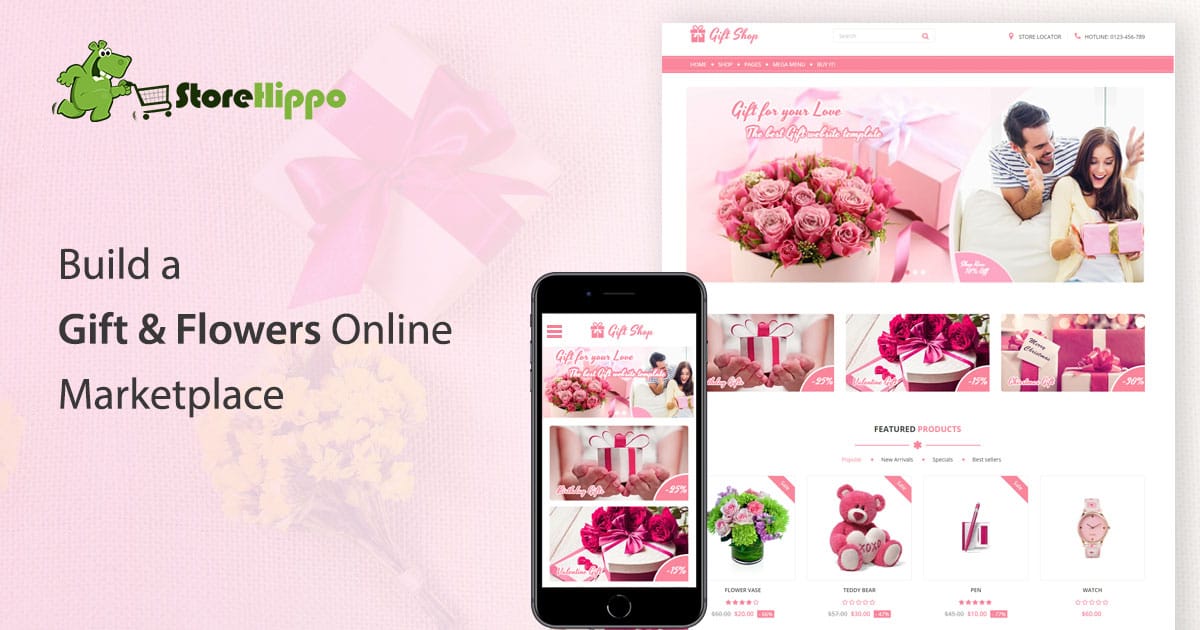 How To Start A Gift And Flowers Online Marketplace In 2023 | StoreHippo