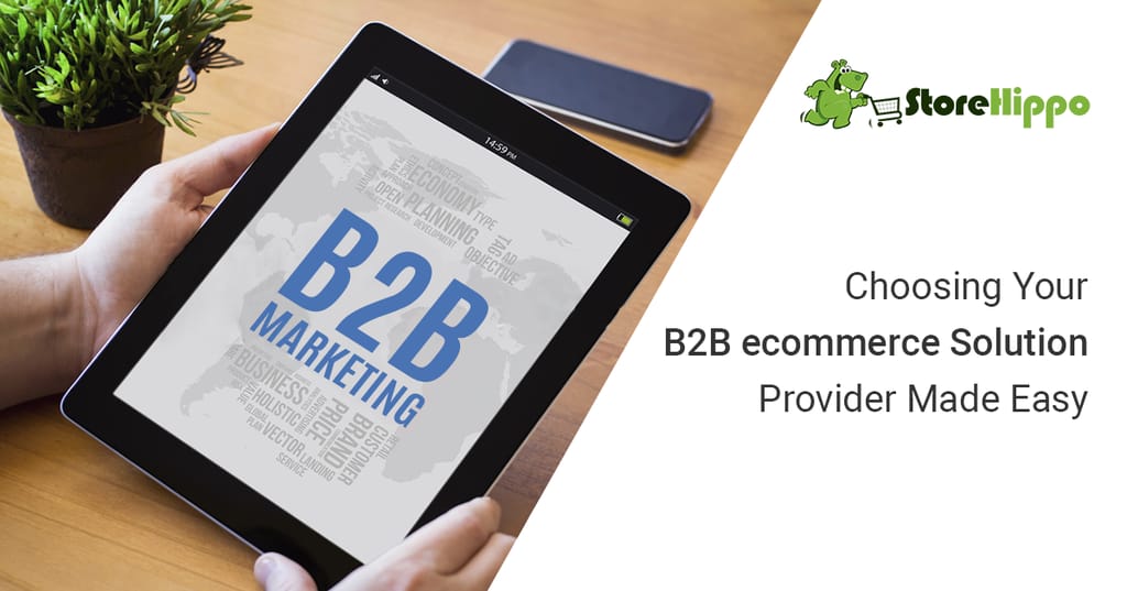 Complete guide to help you decide your B2B eCommerce solutions provider