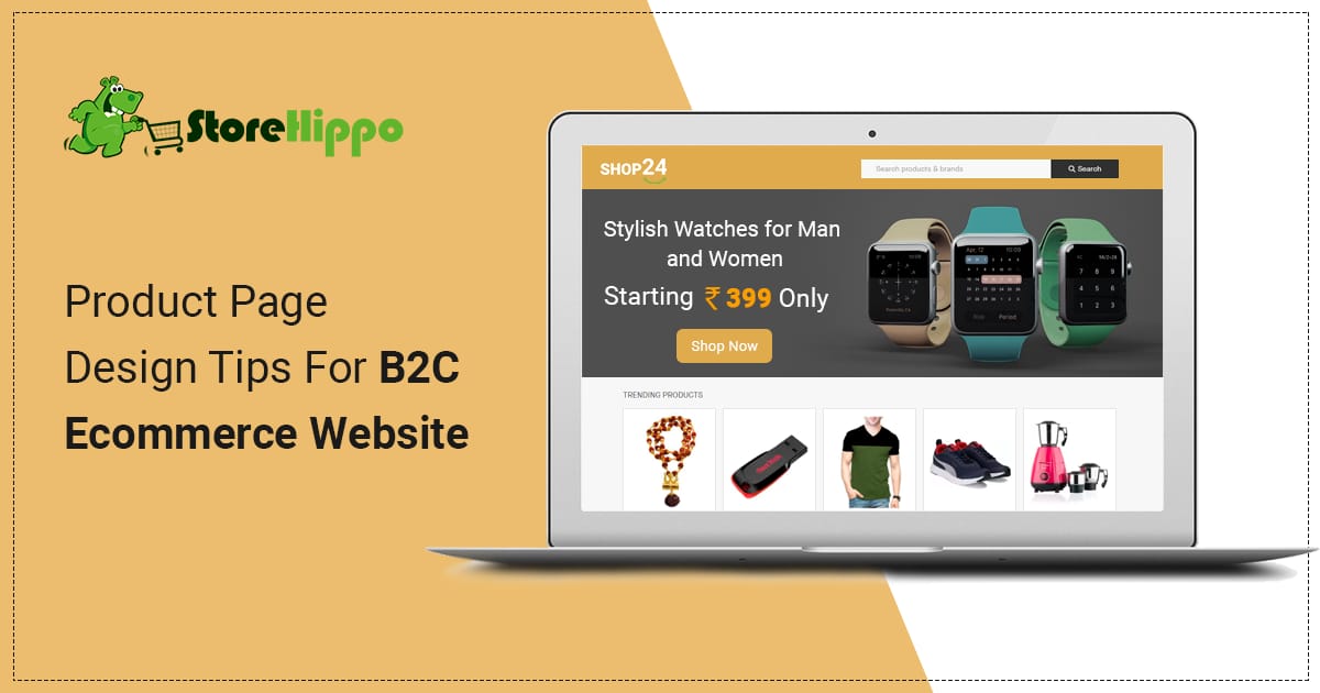 How to design high converting B2C ecommerce product pages | StoreHippo