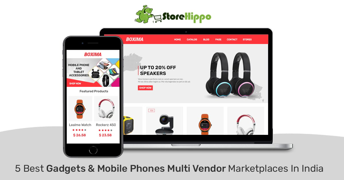 Top 5 Gadgets And Mobile Phones Multi Vendor Marketplaces In India | StoreHippo