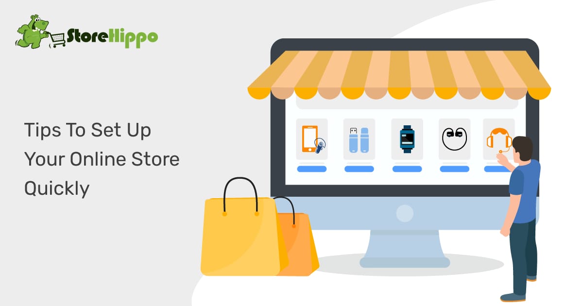 How to set up an online store really fast| StoreHippo