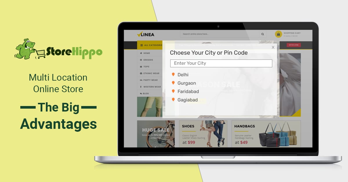 How Multi Location Online Stores Can Help Businesses Get Targeted Traffic | StoreHippo