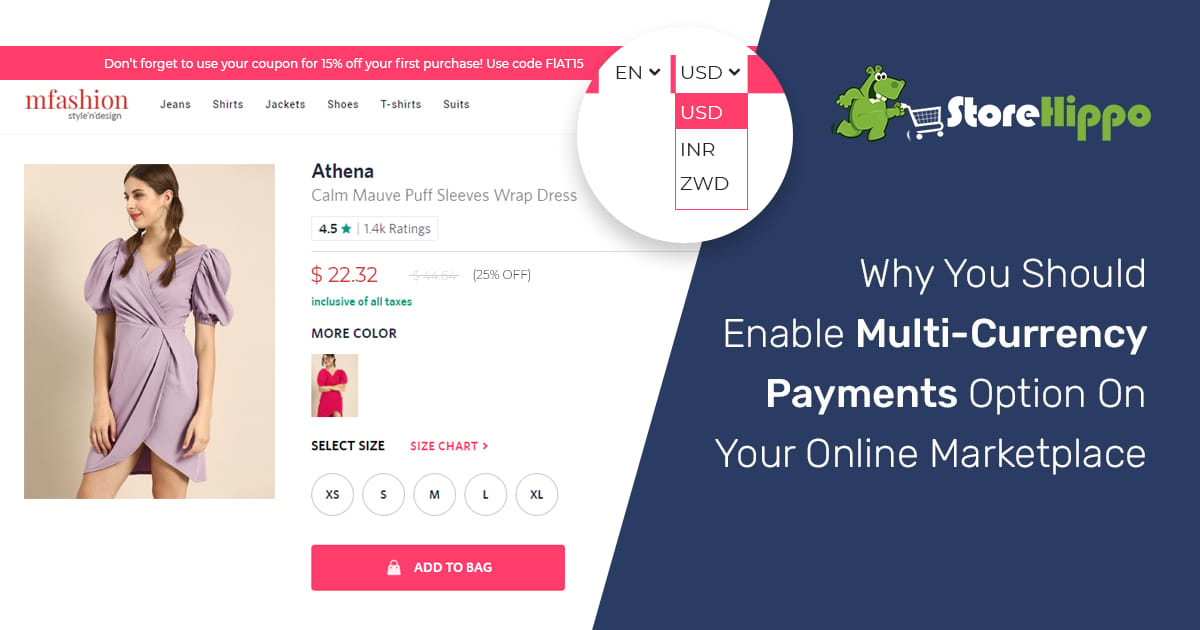 5 benefits of having multi currency payment option on your multi vendor marketplace | StoreHippo