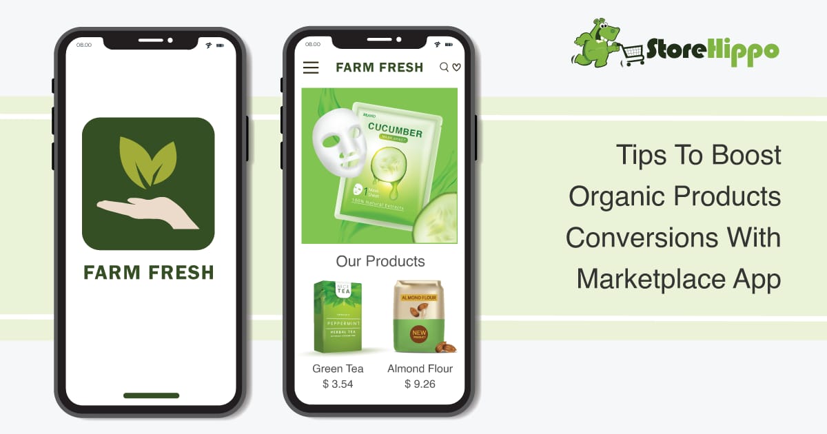 How to grow your organic products business with marketplace app|StoreHippo