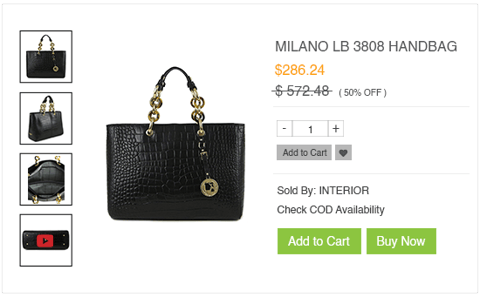 Sell Handbags Online Create An Online Store StoreHippo