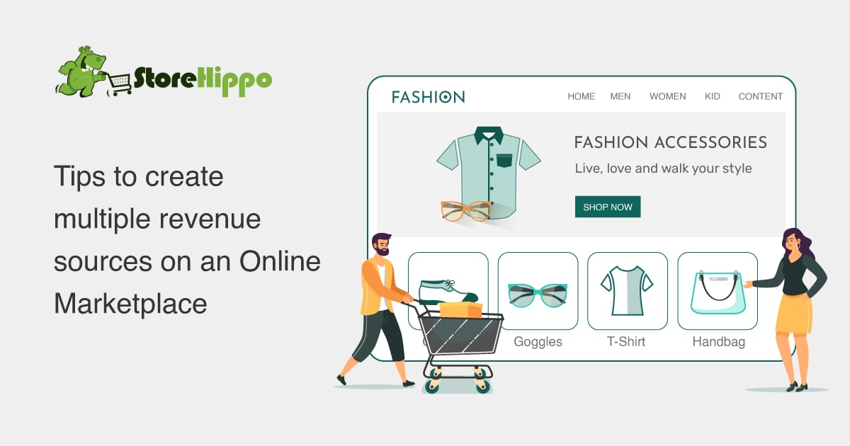 Top 7 Online Marketplace Revenue Models 2024 | StoreHippo