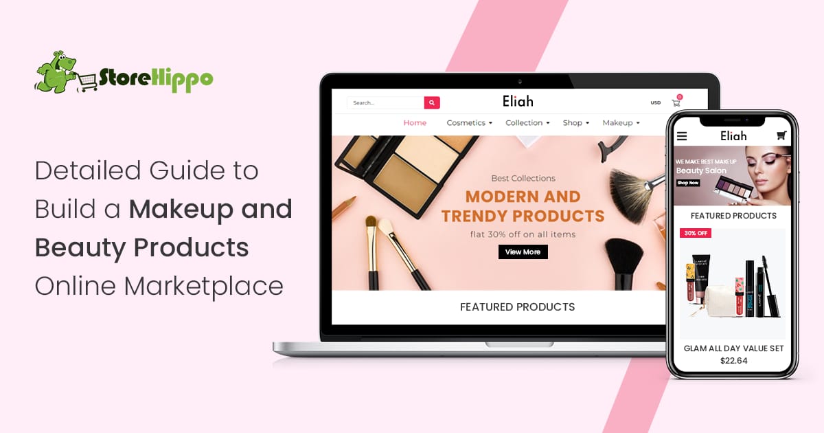 How to build a makeup and beauty products online marketplace