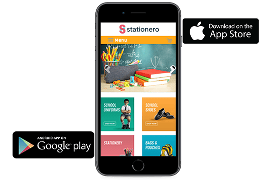 StoreHippo ecommerce platform helps in building Android and iOS mobile apps for school uniform and supplies ecommerce store.
