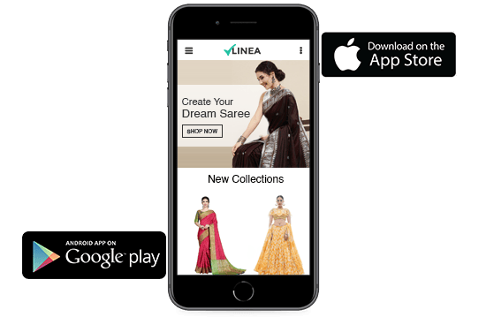 StoreHippo ecommerce platform helps in building Android and iOS mobile apps for lehenga ecommerce store.