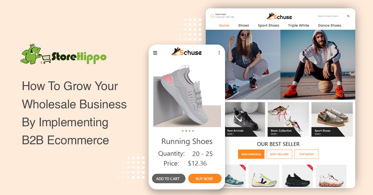 How To leverage B2B Ecommerce To Grow Your Wholesale Business | StoreHippo