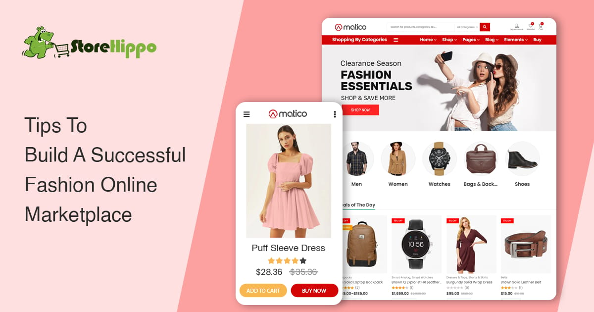 How To Build A Fashion Multi Vendor Marketplace Like Myntra | StoreHippo