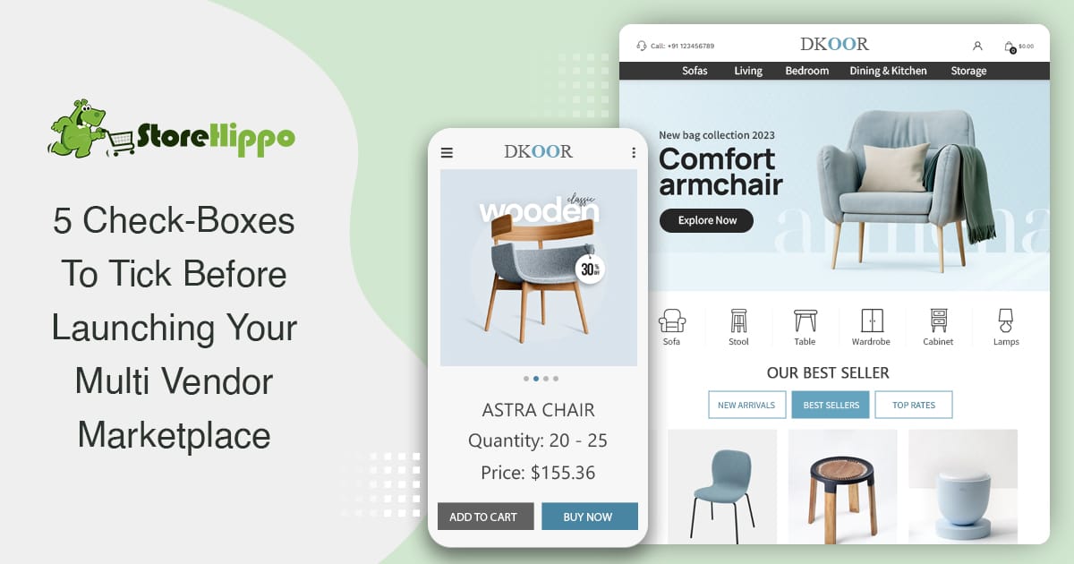 5 Things To Streamline Before Launching Your Multi Vendor Marketplace | StoreHippo