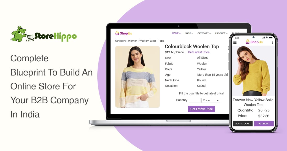 How To Build An Online Store For Your B2B Company in India | StoreHippo