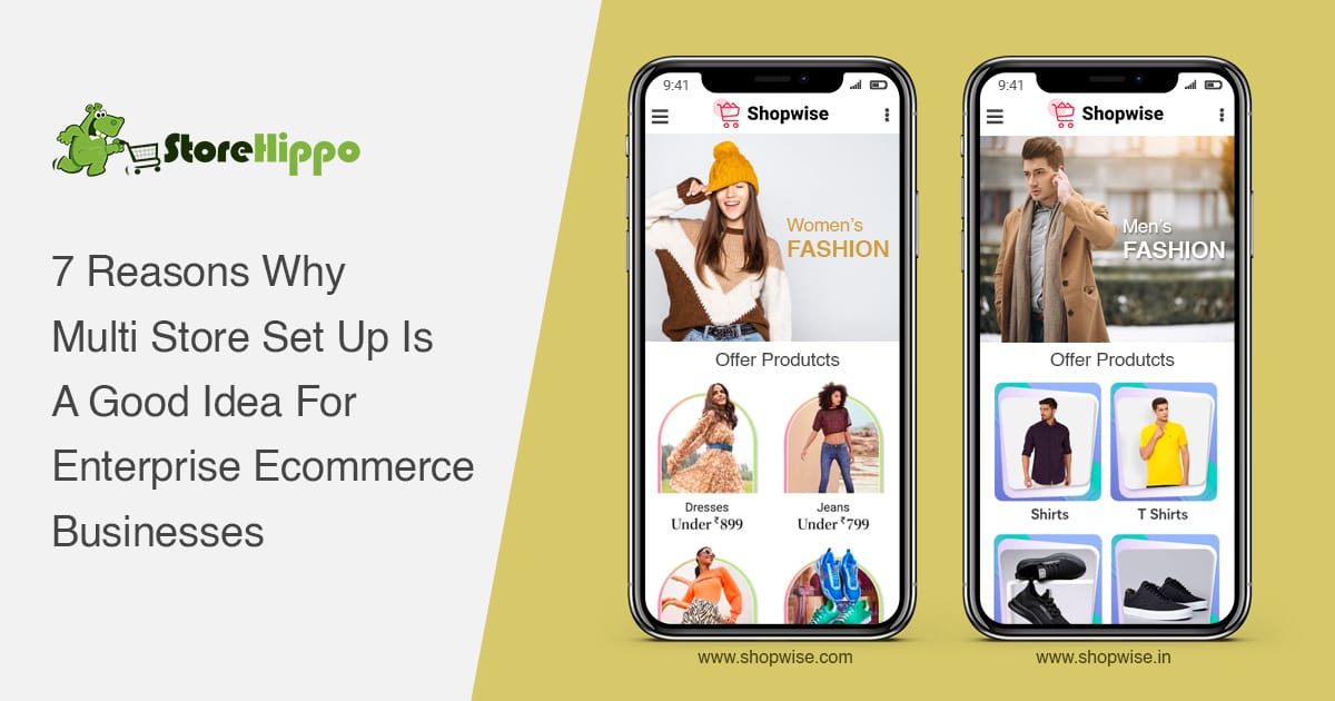 Why Enterprise Ecommerce Brands Should Go For Multi Store | StoreHippo