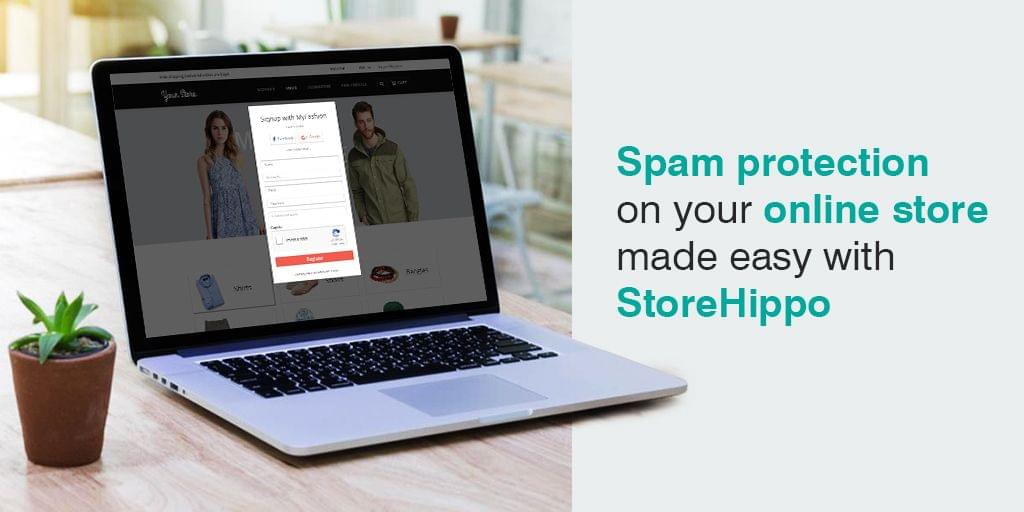 Spam protection on your online store made easy with StoreHippo