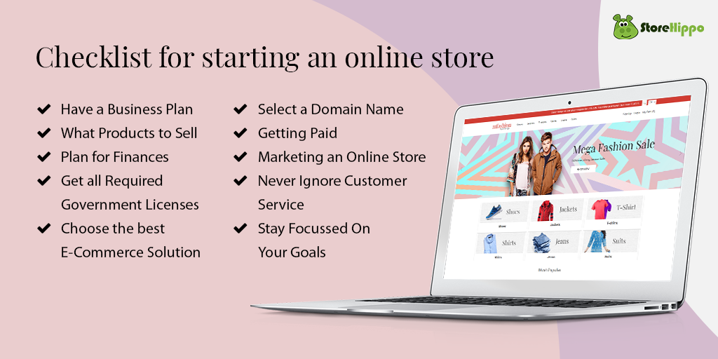 Start An Online Store: 10 Things To Consider | StoreHippo