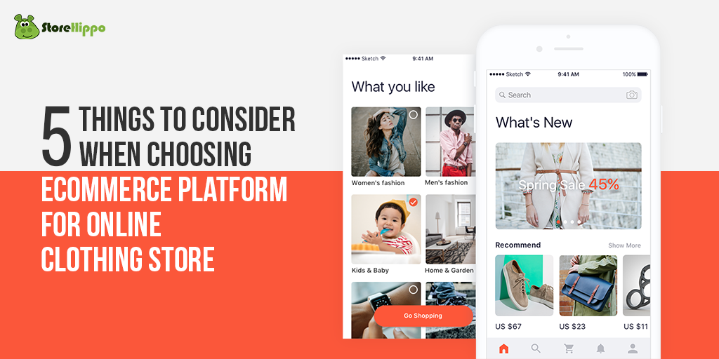 8 Tips to select the Best E-Commerce Platform for an Online Clothing Store