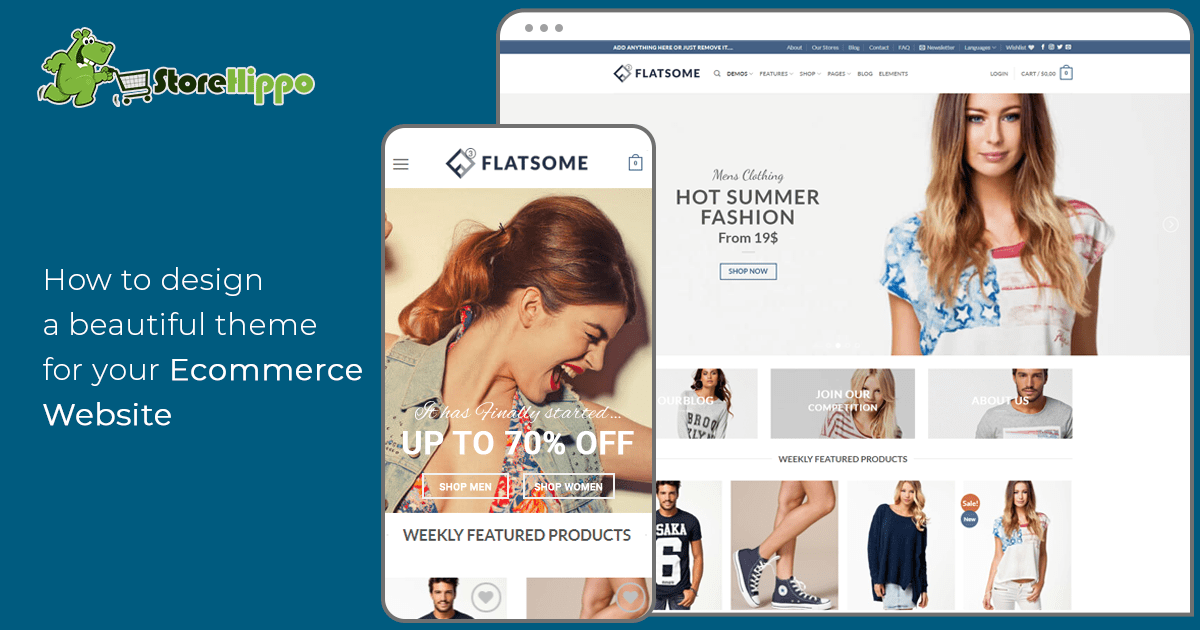 Tips to choose a theme design for your ecommerce website|StoreHippo