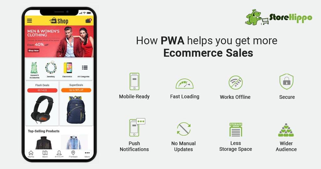8 Ways PWA can Boost your Ecommerce Conversions