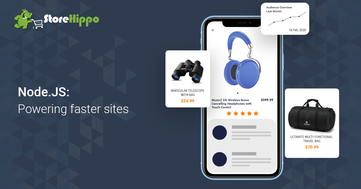 Node.JS helps in boosting conversions on e-commerce website | StoreHippo