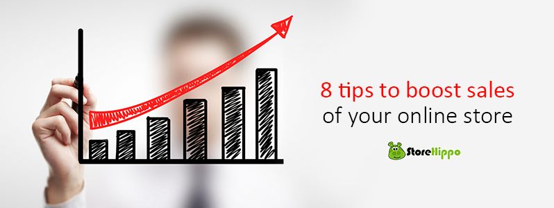 8 tips to boost sales of your online store | StoreHippo.com